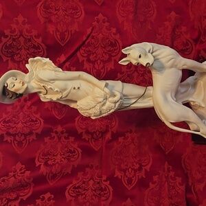 G. Armani "Lady & Great Dane"